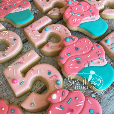 Cotton Candy Sprinkle Cookies